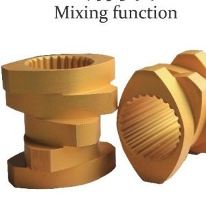 W6Mo5Cr4V Twin Screw Extruder Accessories Screw Elements Industrial Thread