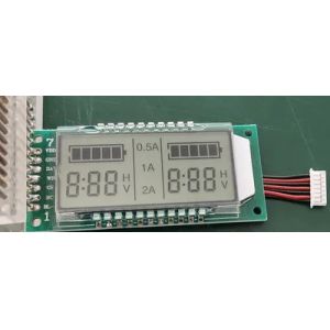 Buy cheap Seven Segment LCD Module TN 6 Digit LCD Display Blue Backlight from wholesalers