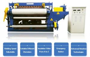 DZ-45 Color customization 3m Width CNC Stainless Steel Full Automatic Welded Wire Mesh Machine
