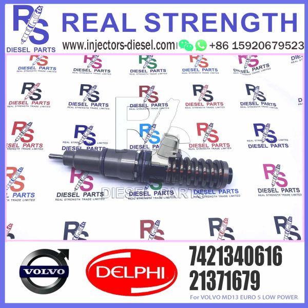Diesel Fuel Injector 21371679 7421340616 21340616 85003268 BEBE4D25001 For V-O-L-V MD13 EURO 5 LOW POWER