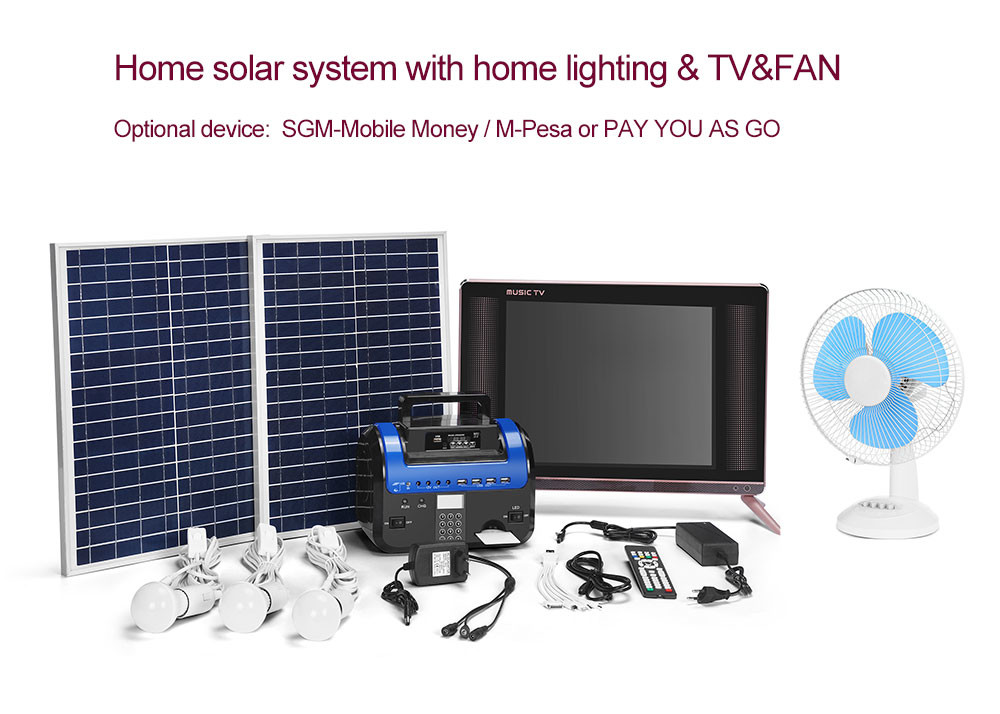 Sustainable Prepaid Solar Home Systems Renewable Energy Sources SGM System