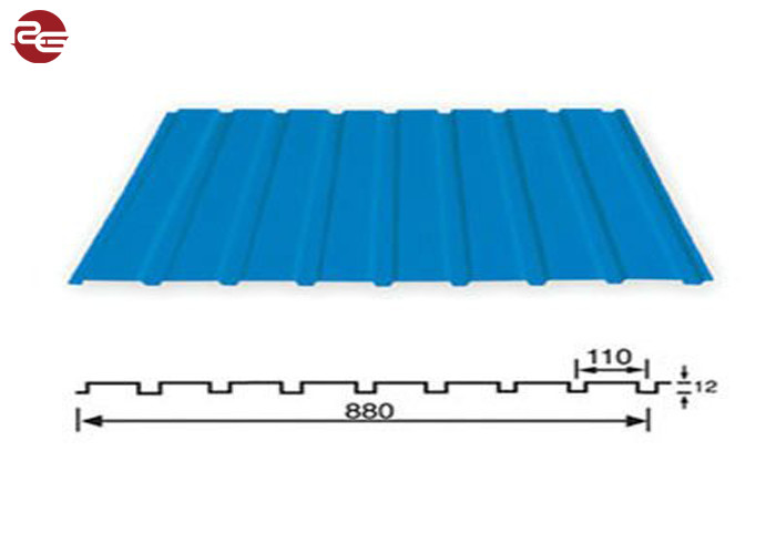 ​Galvanized Sheet Colour Coated Roofing Sheets Thickness 0.45mm 3MT - 8MT