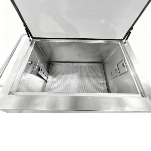 211 Liters Stainless Steel Industrial Soak Tank with 1.5 kW Heating and Mobile