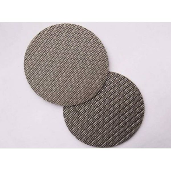 Round Stainless Steel 304 Filter Discs Serve Filtration Industry