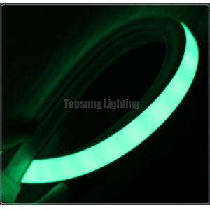 Green Flexible Neon Rope Light Bright 115v 16*16m For Rooms