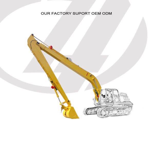 Quality Customizable Excavator Long Boom With Digging Depth Of 10M 14M 16M 20M 25M 30M 32M for sale