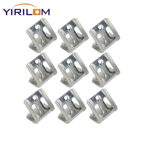 4 Holes Metal Plastic Zig Zag Spring Clips For Fixing Grapa De Resorte Para Sofa