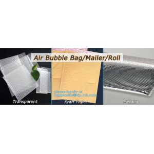 Inflatable packaging airbag roll, transportation packs, shipment packs, carton