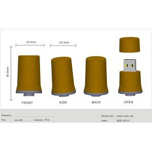 Custom USB Flash Drives with Data Encryption and Fast Artwork Turnaround Follow