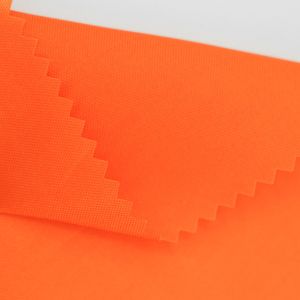 Soft 150D Backpack Liner Fabric PU Coated Plain Surface Style