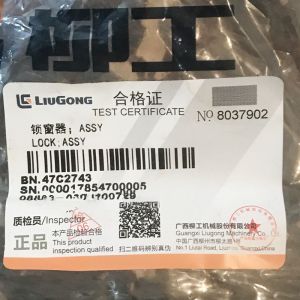 LIUGONG Parts Wheel Loader Transmission Accessories Original Parts 47C2743