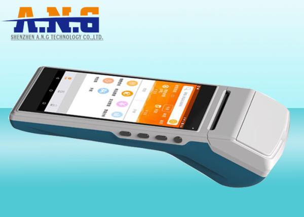 Quality GPRS 4G WiFi NFC Reader Android Smart Mobile Tablet POS Terminal with 58mm Printer for sale