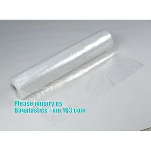 Clear Plastic wrapping Sheeting roll, Low density polyethylene film plastic
