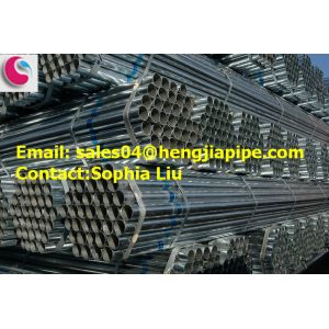Galvanized Steel Round Pipe with good quality