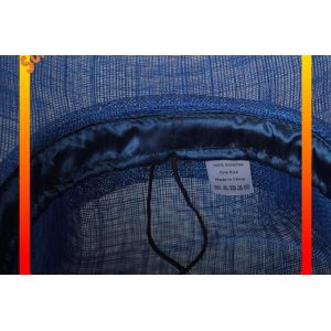 Elegant design sinamay Church hats for lady with assorted colors ,trendy Sinamay