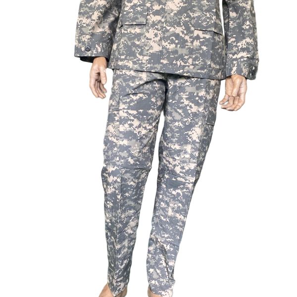 BDU Field Ripstop Uniform Desert Camo Shirt And Pants Tear Resistant Combat Training Suit