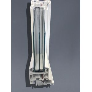 High Security UPVC Window Profiles Single / Double Glazed Window Profiles