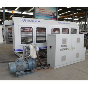 High Automatic Control Double Layer Water Drain Plastic Corrugated Pipe Extruder