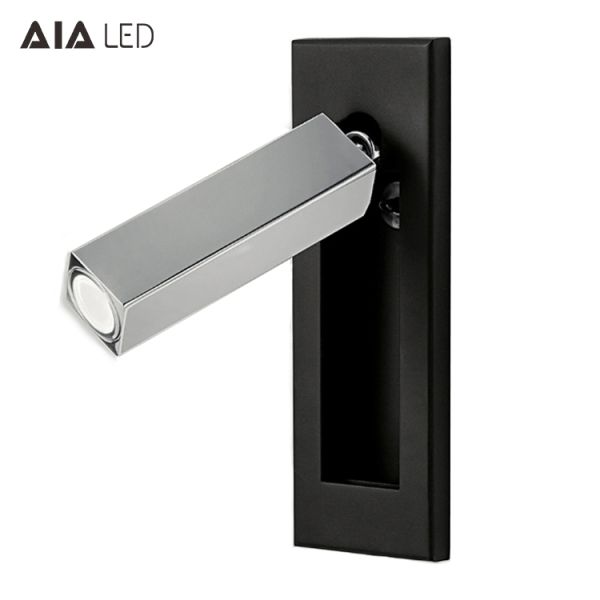 hotel led adjustable bed reading wall light/bedside wall reading light/led headboard wall light