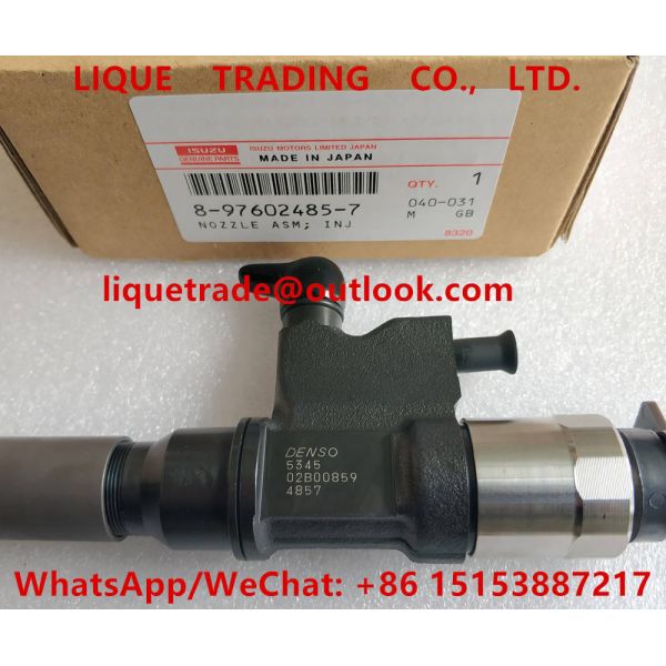 DENSO INJECTOR 095000-5345 , 0950005345 , 97602485 , 8-97602485-7 , 8976024857 , 8-97602485-0 , 8976024850