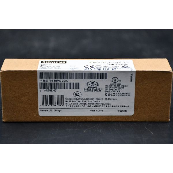 Siemens S7-300 PLC CPU - 4 Inputs, 8 Outputs, For Use With SIMATIC S7-300 Series