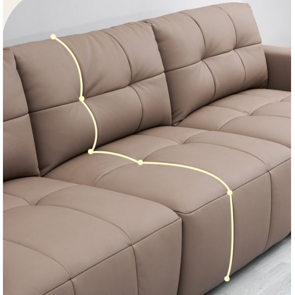 BN Electric Telescopic Function Sofa Bed Leather Sofa Dual-Purpose Electric Functional Sofa Bed Recliner Sofa