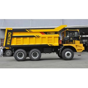 CT890 6X4 Euro 2 Mining Dump Truck With WP12G430E31 Engine And Manual Transmissi