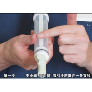 Single Pinch Valved Hospital Gynecological Aspiration Kit Reduce Workload