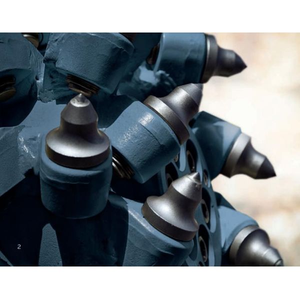 Forging Round Shank Cutter Bits for Underground Mining/construction application