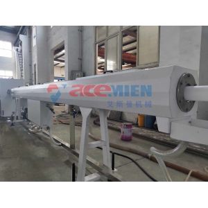 PLC Control 160KW Fast Production 63mm PE Pipe Extrusion Line