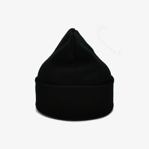 Customized Knit Beanie Hats With Embroidery Blank Pattern Acrylic Polyester