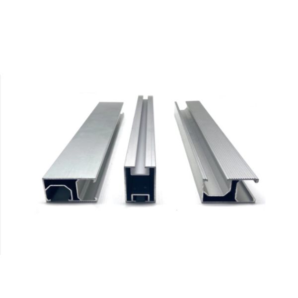 Quality Anodized Industrial Aluminum Profile Rail For Solar Mounting System for sale
