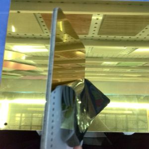 Champagne Mirror Aluminum Composite Panel With Width 1500mm And Max Length