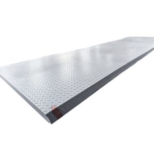 1250mm*4.5/4.75/5.0mm Non-Alloy Zinc Hot Rolled Chequered Plate for Building