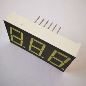 Wholesale Common Anode Ultra Bright White Grey Surface 7 Segment 3digit 14.2mm LED Display for Temperature Controller from china suppliers