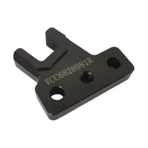 Automation Machinery Parts Custom CNC Machining Services With Black Anodized