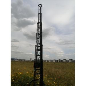 30M Truss Guyed Lattice Tower