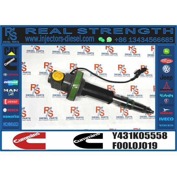 Y431K05417 QSK19 Diesel Engine Common Rail Fuel Injector Y431K05558 4964171
