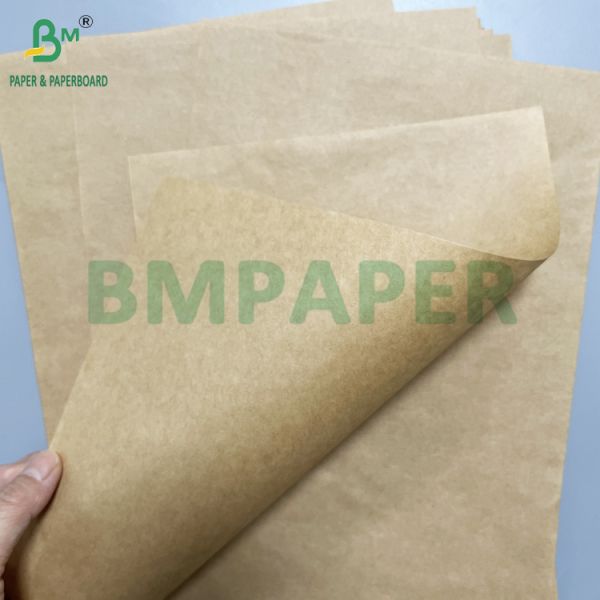 Smooth Surface 70gsm 90gsm Brown Heavy Duty Strong Paper 500mm x 100m