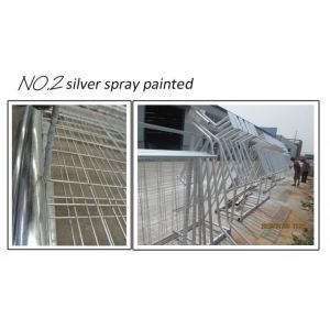Portable Barriers Fencing / Portable Event Fencing Anti Climb Mesh Infill