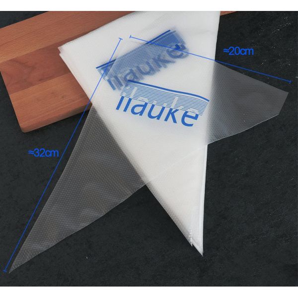 Disposable Icing Plastic Piping Bag Reusable Transparent Biodegradable