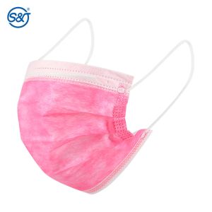 Prompt Shipment Meltblown Cloth Disposable Masks Civilian/Medical 3Layer