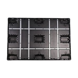 Plastic Clear Foldable Boxes Corrugated PP Sheet Coaming Folding Plastic Boxes