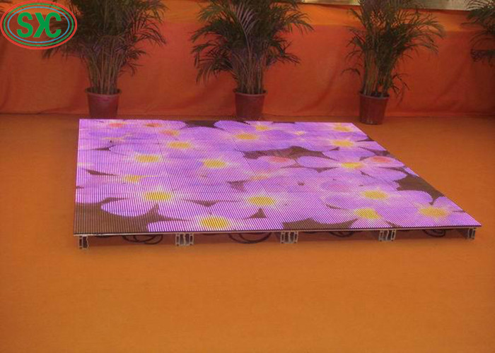 Epistar LED Chip P6.67 Full Color Luminous Dance Floor Waterproof IP65 SMD Single And Double Color