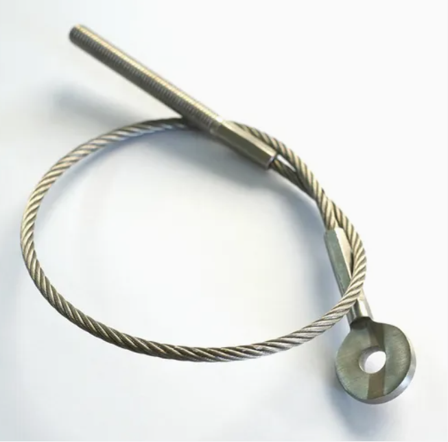 Premium Galvanized Wire Rope Sling with Open Wedge Socket | Easy Inspection & Re