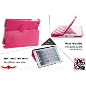 100% Perfect Fit Multi Color Luxury PU Leather Case For Ipad Mini Smart Cover