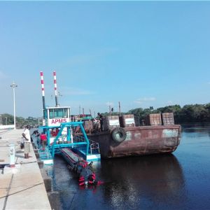 Discharge Distance 2000m Hydraulic Sand Dredger Vessel Mining