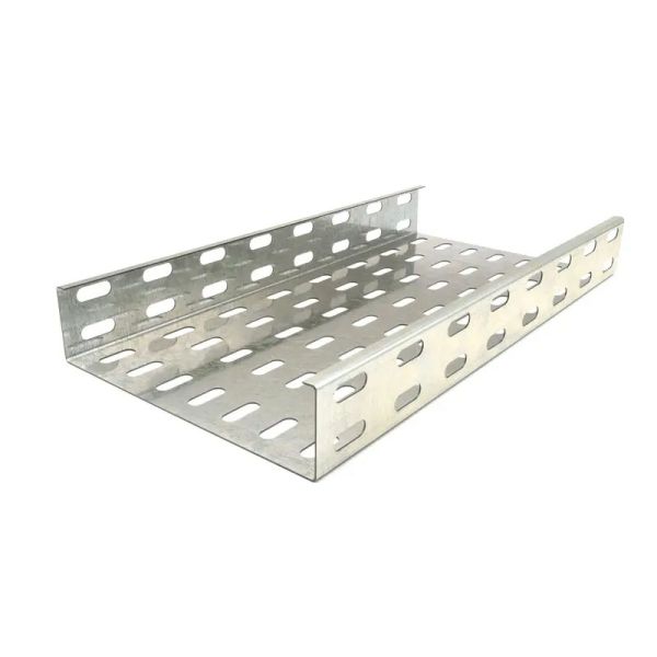 ISO 9001 Certified Galvanized Cable Tray Industrial For Wall Mount Cable Protection
