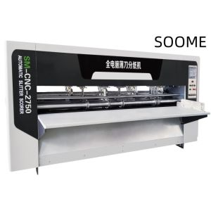 Auto Gap Adjustment Servo Type CNC Thin Blade Slitter Scorer Machine for