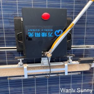 Automated Solar Panel Cleaning Machine with Cold Water Cleaning Process and OEM
